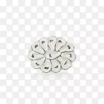 银牡蛎体珠宝首饰设计.银-空若网 银牡蛎体珠宝首饰设计.银-空若网