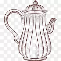 咖啡机饮料-复古咖啡主题-空若网 咖啡机饮料-复古咖啡主题-空若网