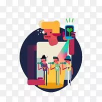 插画-卡通歌唱比赛-空若网 插画-卡通歌唱比赛-空若网