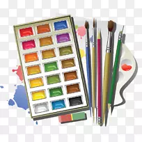 水彩画艺术绘画-空若网 水彩画艺术绘画-空若网