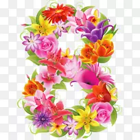 数字插花艺术-花-空若网 数字插花艺术-花-空若网