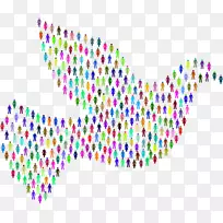 和平符号剪辑艺术符号-空若网 和平符号剪辑艺术符号-空若网