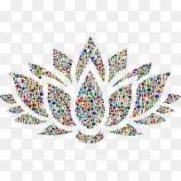 Nelumbo nucifera剪影剪贴画-剪影-空若网 Nelumbo nucifera剪影剪贴画-剪影-空若网