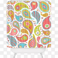 佩斯利浴帘淋浴器-空若网 佩斯利浴帘淋浴器-空若网