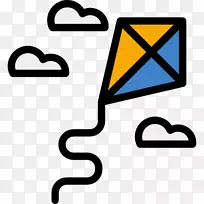 电脑图标风筝剪贴画-空若网 电脑图标风筝剪贴画-空若网