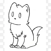 猫小狗画可爱-猫画-空若网 猫小狗画可爱-猫画-空若网