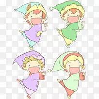 卡通手指剪贴画-空若网 卡通手指剪贴画-空若网