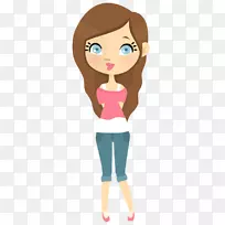 绘制儿童动画娃娃-儿童-空若网 绘制儿童动画娃娃-儿童-空若网