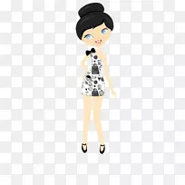 娃娃画时尚剪贴画-空若网 娃娃画时尚剪贴画-空若网