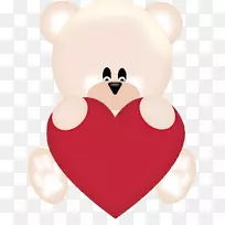 熊情人节爱心熊-空若网 熊情人节爱心熊-空若网