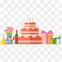 纸屑蛋糕派对生日气球-生日蛋糕-空若网 纸屑蛋糕派对生日气球-生日蛋糕-空若网