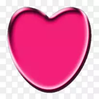 洋红色心脏设计-空若网 洋红色心脏设计-空若网