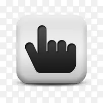 电脑图标手指手电脑鼠标指针手-空若网 电脑图标手指手电脑鼠标指针手-空若网