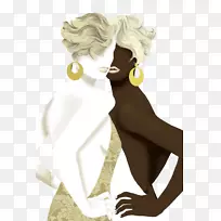 女性电子邮件平面设计剪贴画-空若网 女性电子邮件平面设计剪贴画-空若网