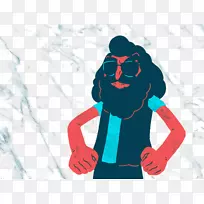 卡通插图-卡通胡须-空若网 卡通插图-卡通胡须-空若网