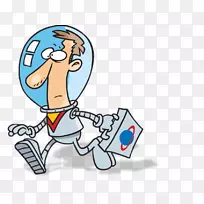 太空动画剪贴画-宇航员-空若网 太空动画剪贴画-宇航员-空若网