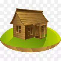 房屋动画卡通.卡通木屋-空若网 房屋动画卡通.卡通木屋-空若网