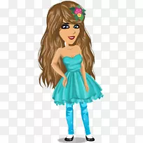 MovieStarPlanet棕色头发博客长发-空若网 MovieStarPlanet棕色头发博客长发-空若网