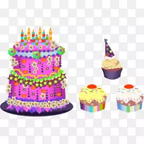 生日蛋糕纸杯蛋糕-空若网 生日蛋糕纸杯蛋糕-空若网