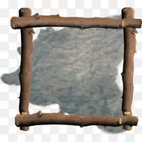 画框小树枝墙建筑-空若网 画框小树枝墙建筑-空若网