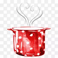 厨具水彩画.厨房-空若网 厨具水彩画.厨房-空若网