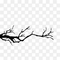 树枝绘制剪影树剪贴画剪影-空若网 树枝绘制剪影树剪贴画剪影-空若网