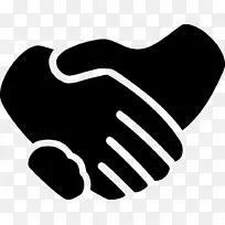 握手电脑图标-空若网 握手电脑图标-空若网