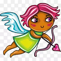 丘比特儿童手绘丘比特卡通材料-空若网 丘比特儿童手绘丘比特卡通材料-空若网