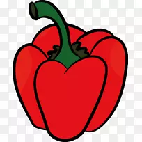 贝尔胡椒辣椒蔬菜剪贴画-蔬菜-空若网 贝尔胡椒辣椒蔬菜剪贴画-蔬菜-空若网