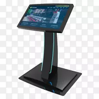 电脑显示器互动亭数码标志广告-空若网 电脑显示器互动亭数码标志广告-空若网