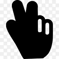 手指线剪贴画线-空若网 手指线剪贴画线-空若网