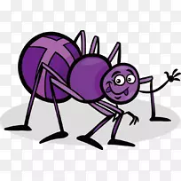 昆虫卡通免费插图.卡通昆虫材料-空若网 昆虫卡通免费插图.卡通昆虫材料-空若网