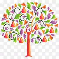 梨树剪贴画-梨-空若网 梨树剪贴画-梨-空若网