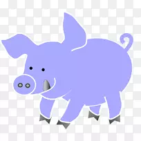 家猪印度象奥利维亚剪贴画-猪-空若网 家猪印度象奥利维亚剪贴画-猪-空若网