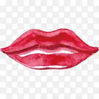 唇水彩画吻.水彩画香吻-空若网 唇水彩画吻.水彩画香吻-空若网