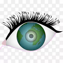 地球眼夹艺术.手绘蓝地球材料-空若网 地球眼夹艺术.手绘蓝地球材料-空若网