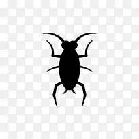 苍蝇蟑螂甲虫电脑图标剪辑艺术-空若网 苍蝇蟑螂甲虫电脑图标剪辑艺术-空若网