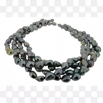 手镯珍珠项链宝石灰色项链-空若网 手镯珍珠项链宝石灰色项链-空若网