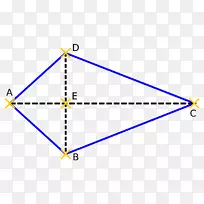 风筝三角形数学四边形对角三角形-空若网 风筝三角形数学四边形对角三角形-空若网