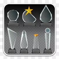 奖杯奖品玻璃奖杯-空若网 奖杯奖品玻璃奖杯-空若网