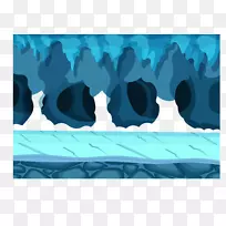 蓝色洞穴-蓝色创意洞穴-空若网 蓝色洞穴-蓝色创意洞穴-空若网