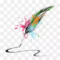 羽毛剪贴画-羽毛-空若网 羽毛剪贴画-羽毛-空若网