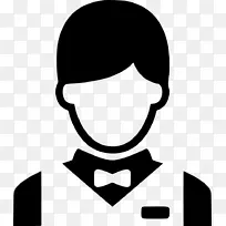 电脑图标服务生餐厅-空若网 电脑图标服务生餐厅-空若网