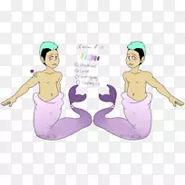 手指人鱼卡通智人-美人鱼-空若网 手指人鱼卡通智人-美人鱼-空若网