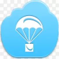 计算机图标按钮降落伞航空按钮-空若网 计算机图标按钮降落伞航空按钮-空若网