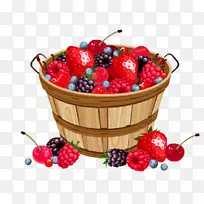 草莓覆盆子篮-草莓-空若网 草莓覆盆子篮-草莓-空若网