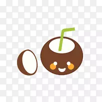 奥格里斯剪贴画-椰子-空若网 奥格里斯剪贴画-椰子-空若网
