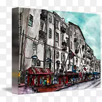 萨凡纳水彩画绘画艺术-空若网 萨凡纳水彩画绘画艺术-空若网