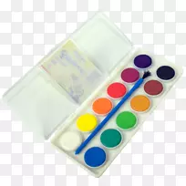 水彩画调色板-空若网 水彩画调色板-空若网