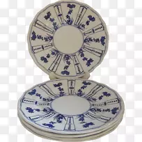 青花瓷餐具.餐盘-空若网 青花瓷餐具.餐盘-空若网